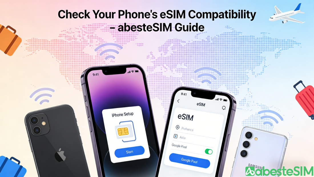 Check Your Phone’s eSIM Compatibility – abesteSIM Guide 2026